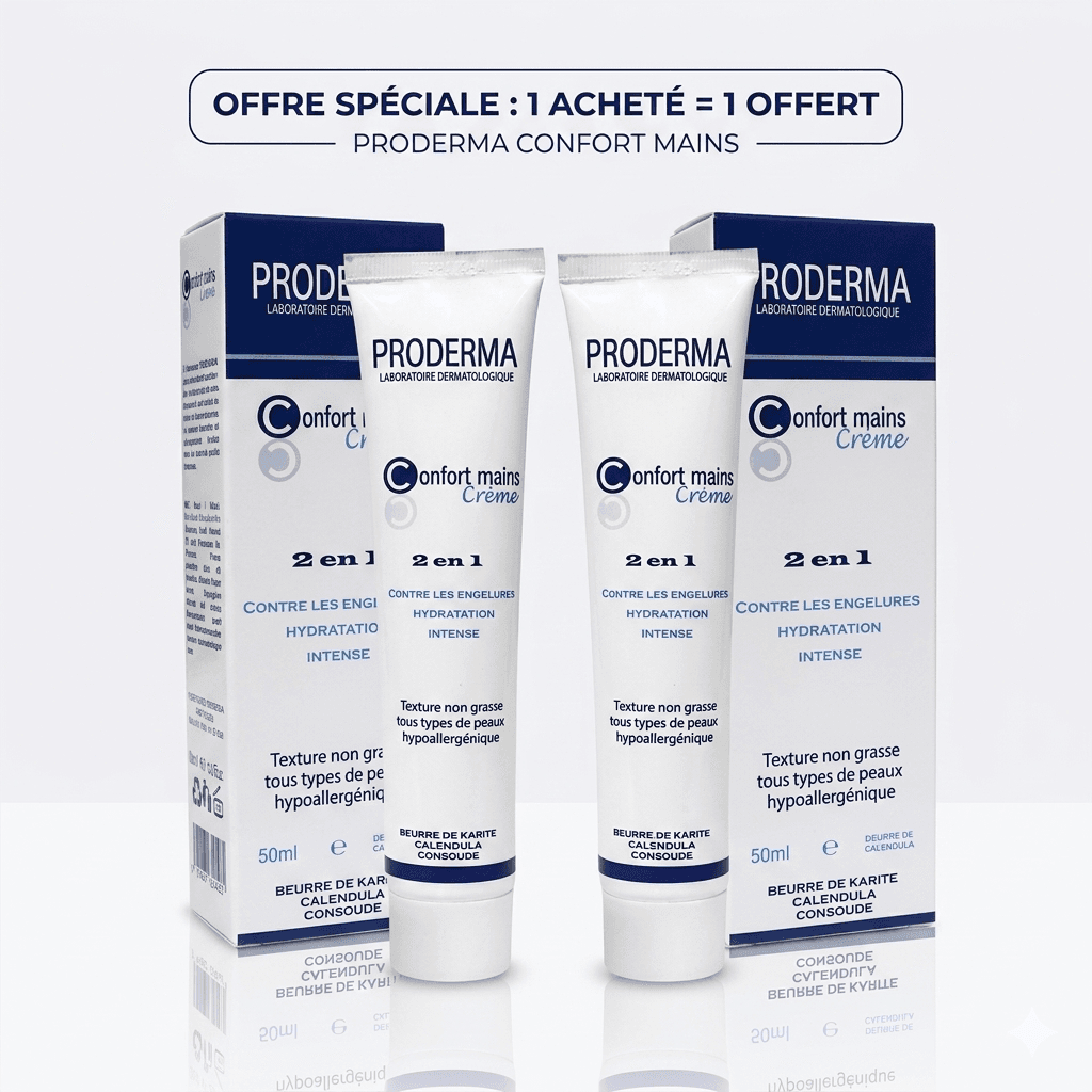 Proderma Confort Mains Duo (1+1 Gratuit)