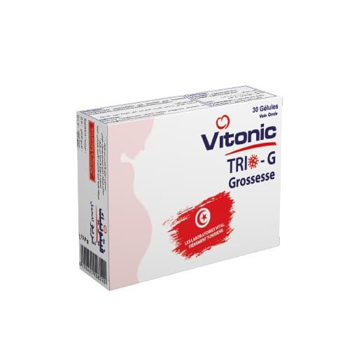 Vitonic Trio Grossesse 30 Gelules