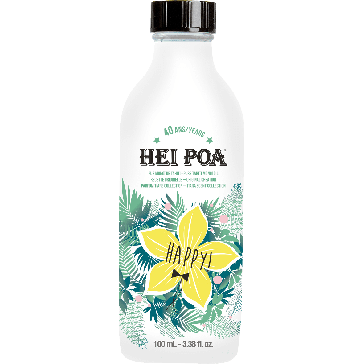 Hei Poa Pur Monoi De Tahiti Happy 100ml