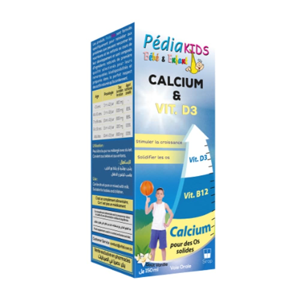 Pediakids Calcium Et Vitamine D3