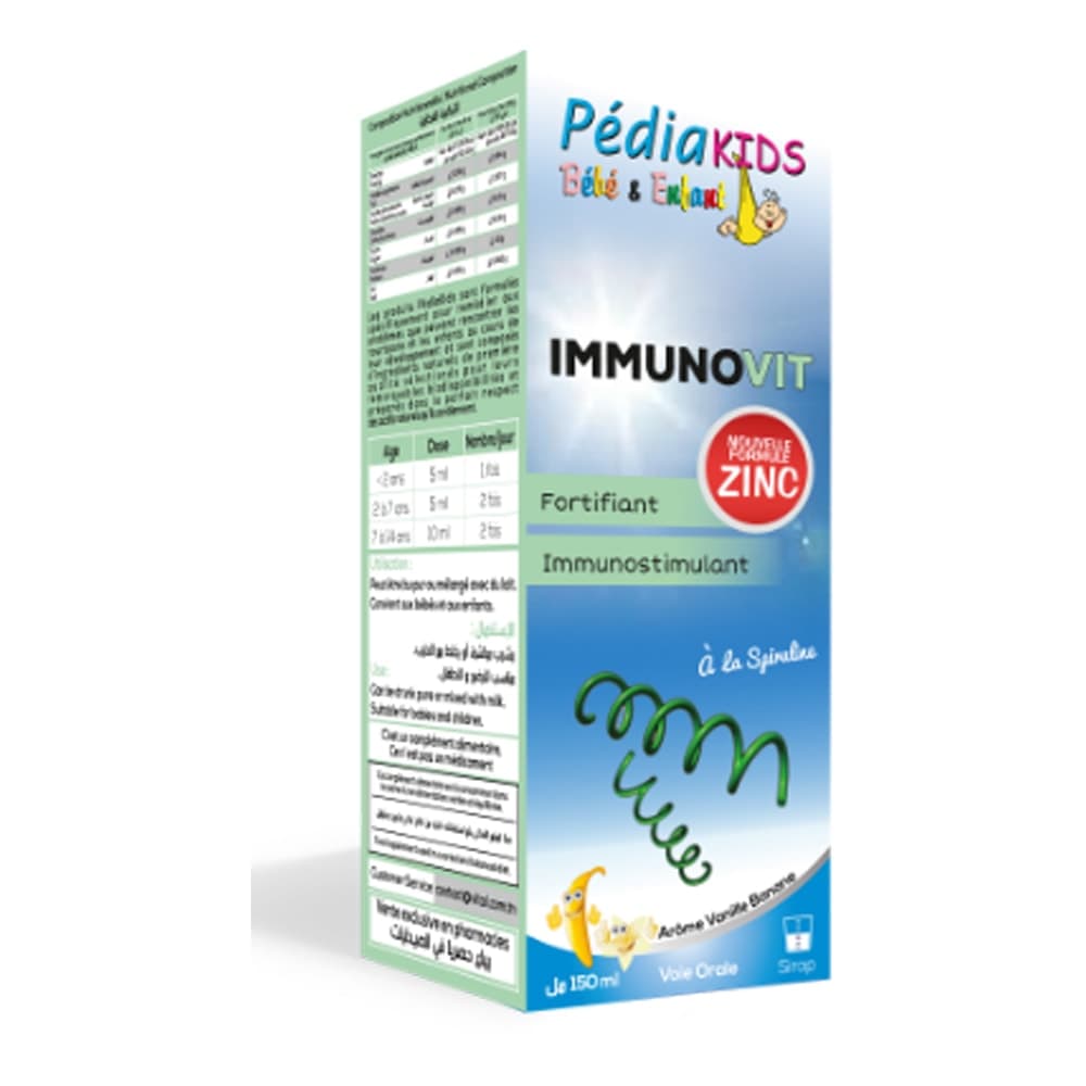 Pediakids Immunovit Sirop 150 ML