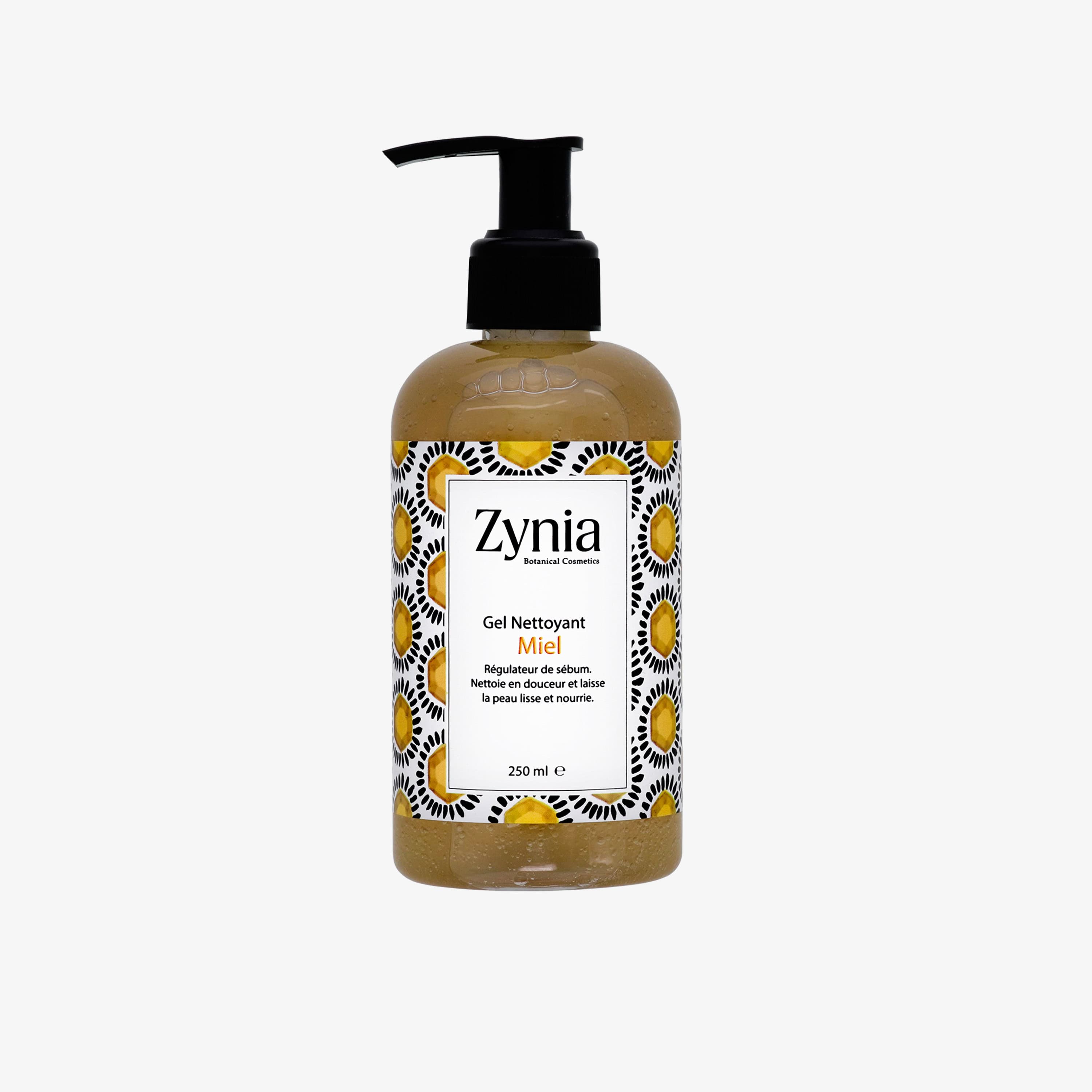 Zynia GEL Nettoyant Au Miel 250ml