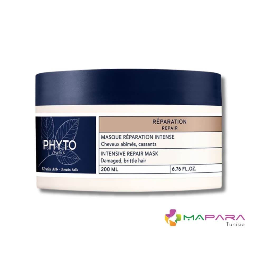 Phyto Reparation Intense Masque Cheveux Abimes 200ml