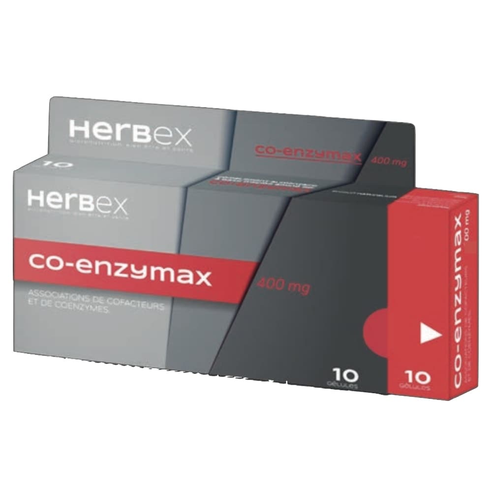 Herbex Co-enzymax 400mg 10 Gelules