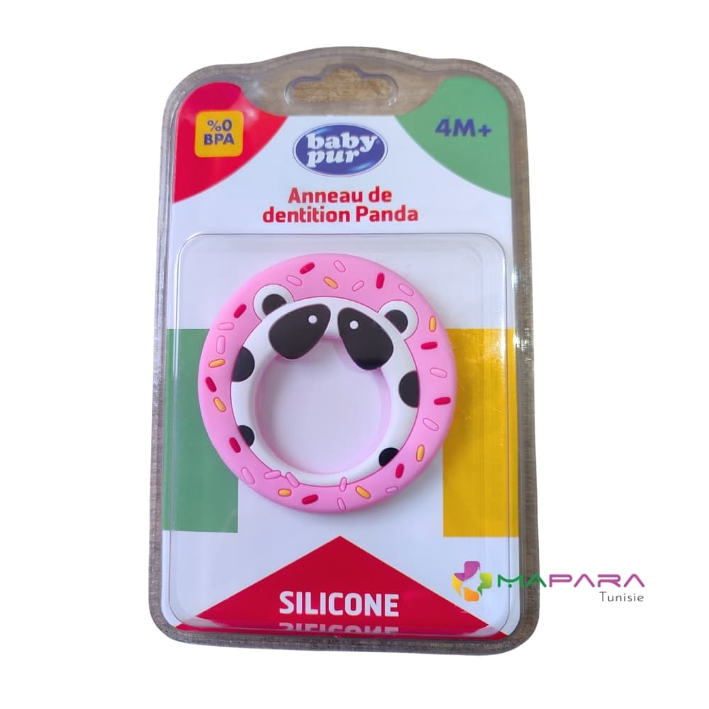 Baby Pur Anneau De Dentition Panda