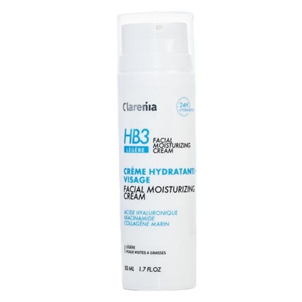 Clarenia Hb3 Creme Hydratante Visage Legere Pmg