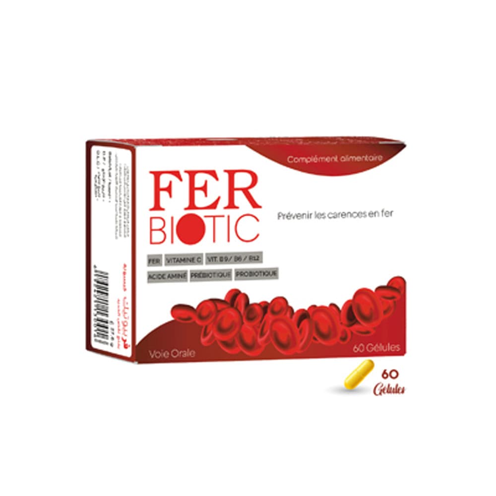 Vital Ferbiotic 60 Gelules