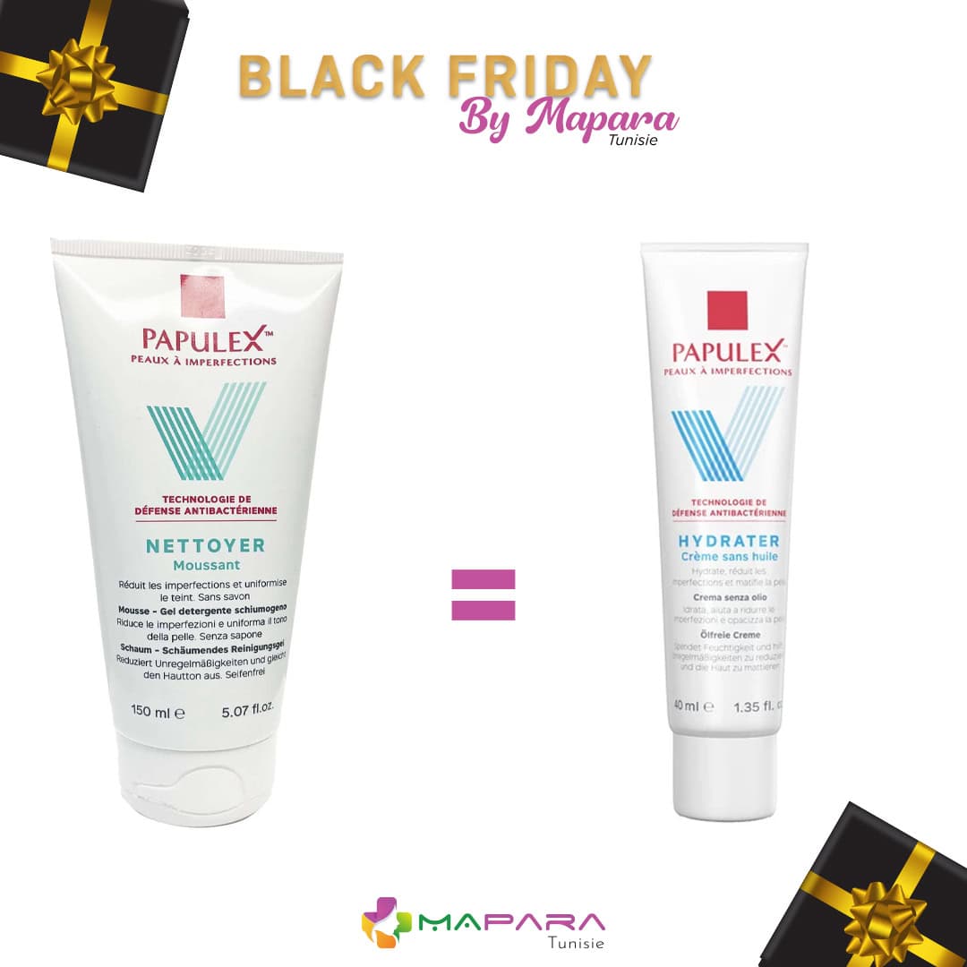 Papulex Purete Et Hydratation + Creme Oil-free Offerte