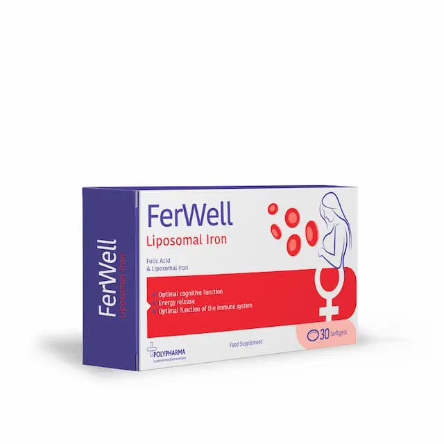 Ferwell Fer Liposomal 30 Soft GEL