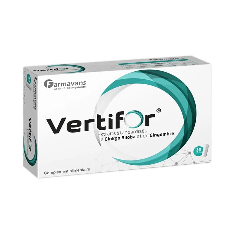 Farmavans Vertifor Vertiges Et Nausees 30 Gelules