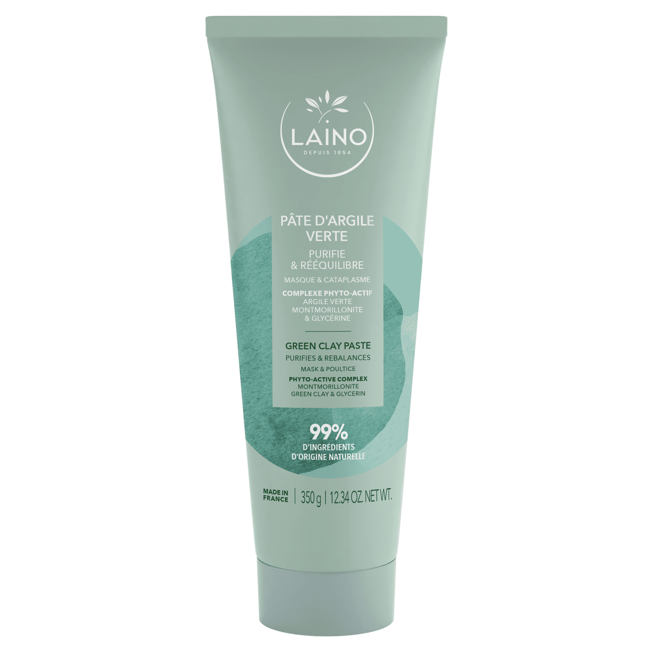 Laino Pate D'argile Verte 350g