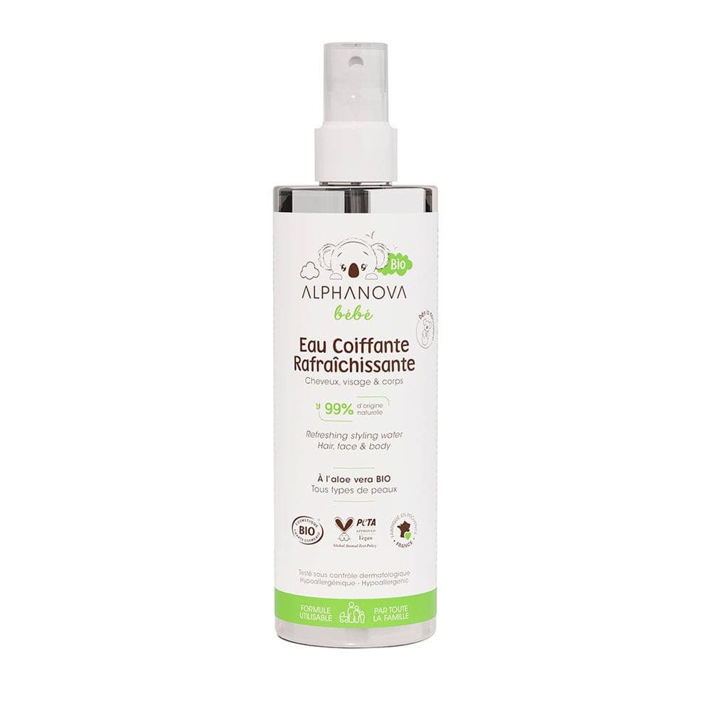 Alphanova Bebe Eau Coiffante Rafraichissante Bio 200ml
