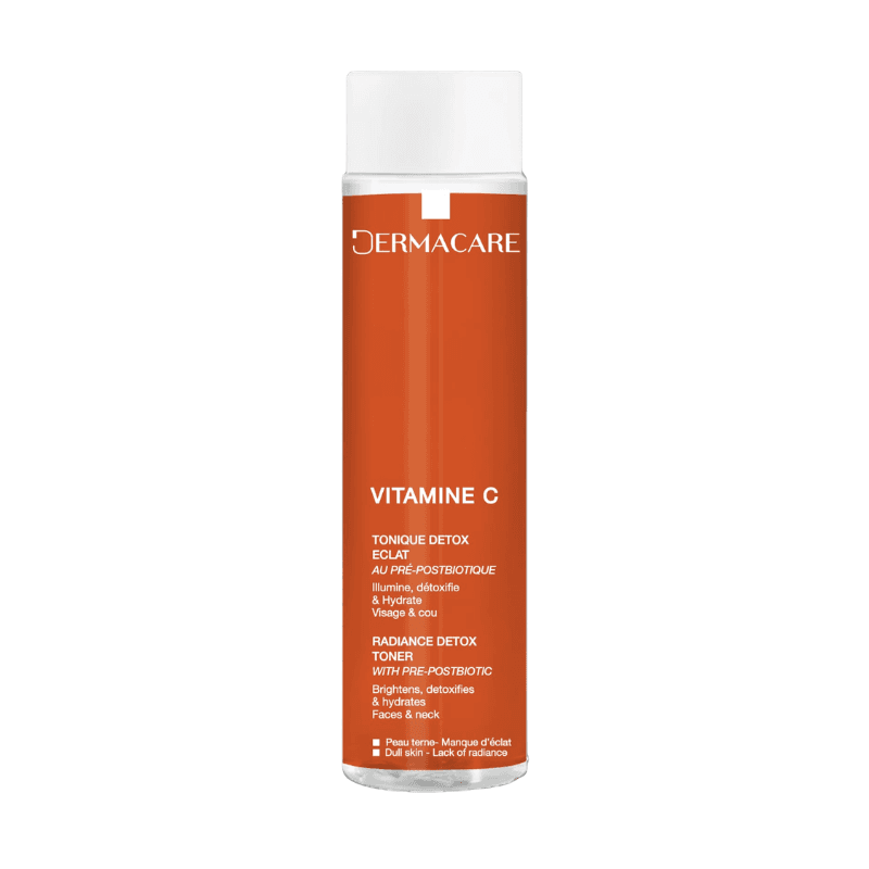 Dermacare Vitamine C Tonique Detox Eclat Illuminateur Au Pre-postbiotique 200ml