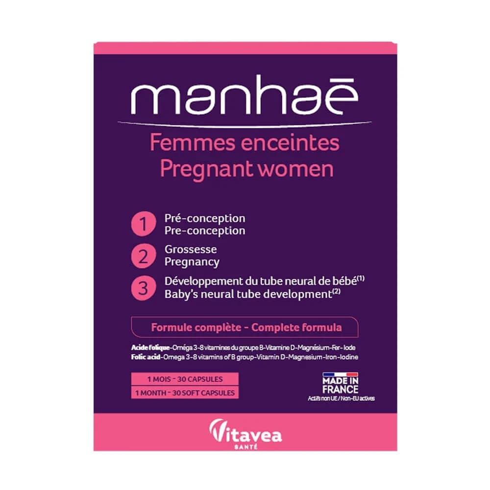 Manhae Femmes Enceintes 30 Capsules