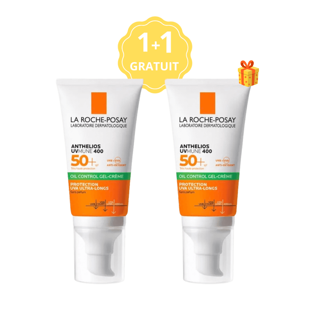 Anthelios Uvmune400 Oil Control GEL Cr Invisible Sfp50+ 50ML + 1 Gratuit