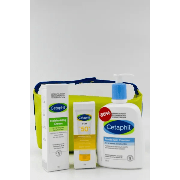 Cetaphil Routine Peau Seche(ecran+creme+gel Lavant)