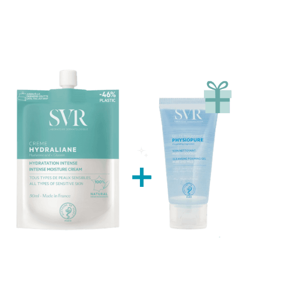 SVR Hydraliane Creme 50ML + Gelee Moussante 55ML Offerte