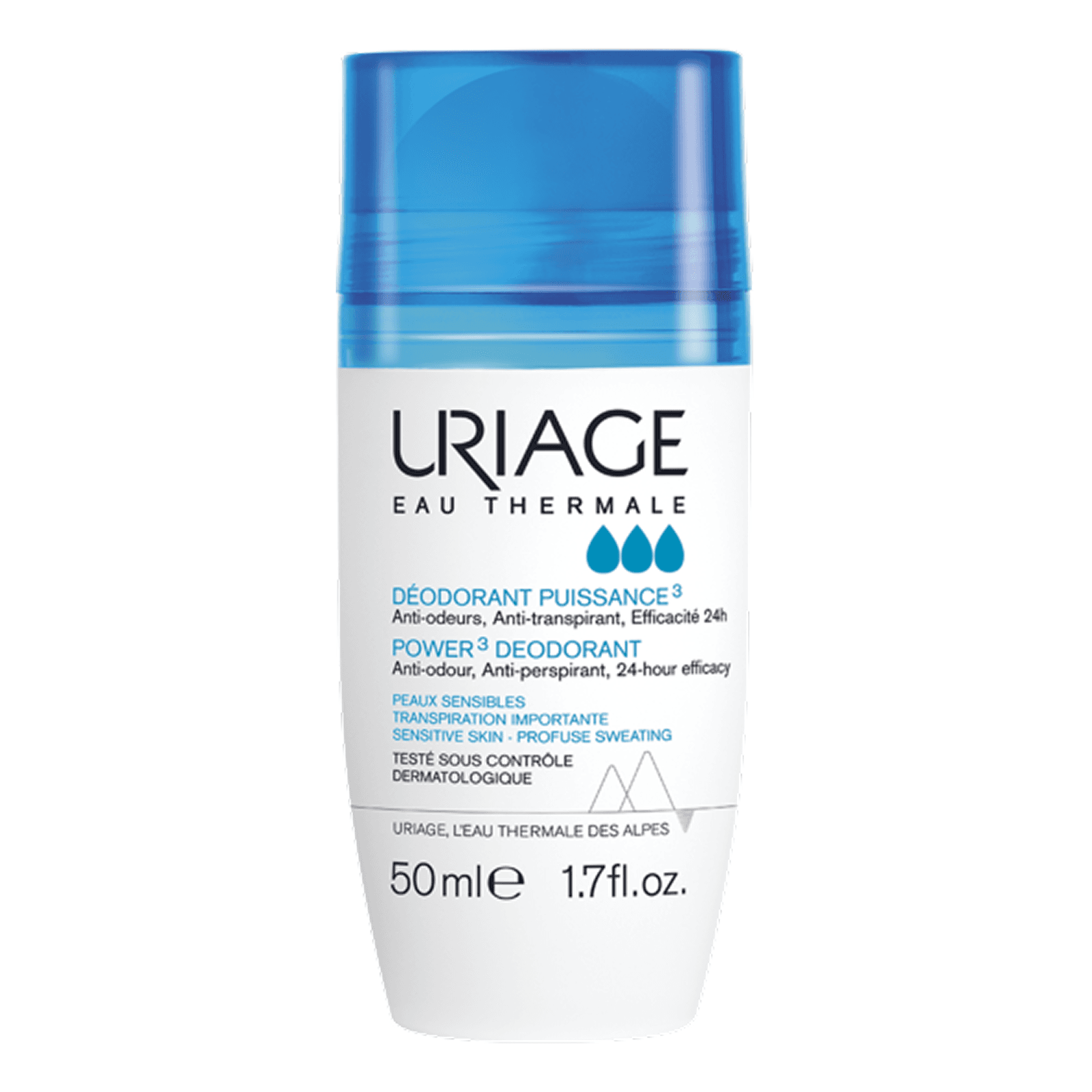 Uriage Deodorant Puissance 3 Roll-on Douceur 50 ML