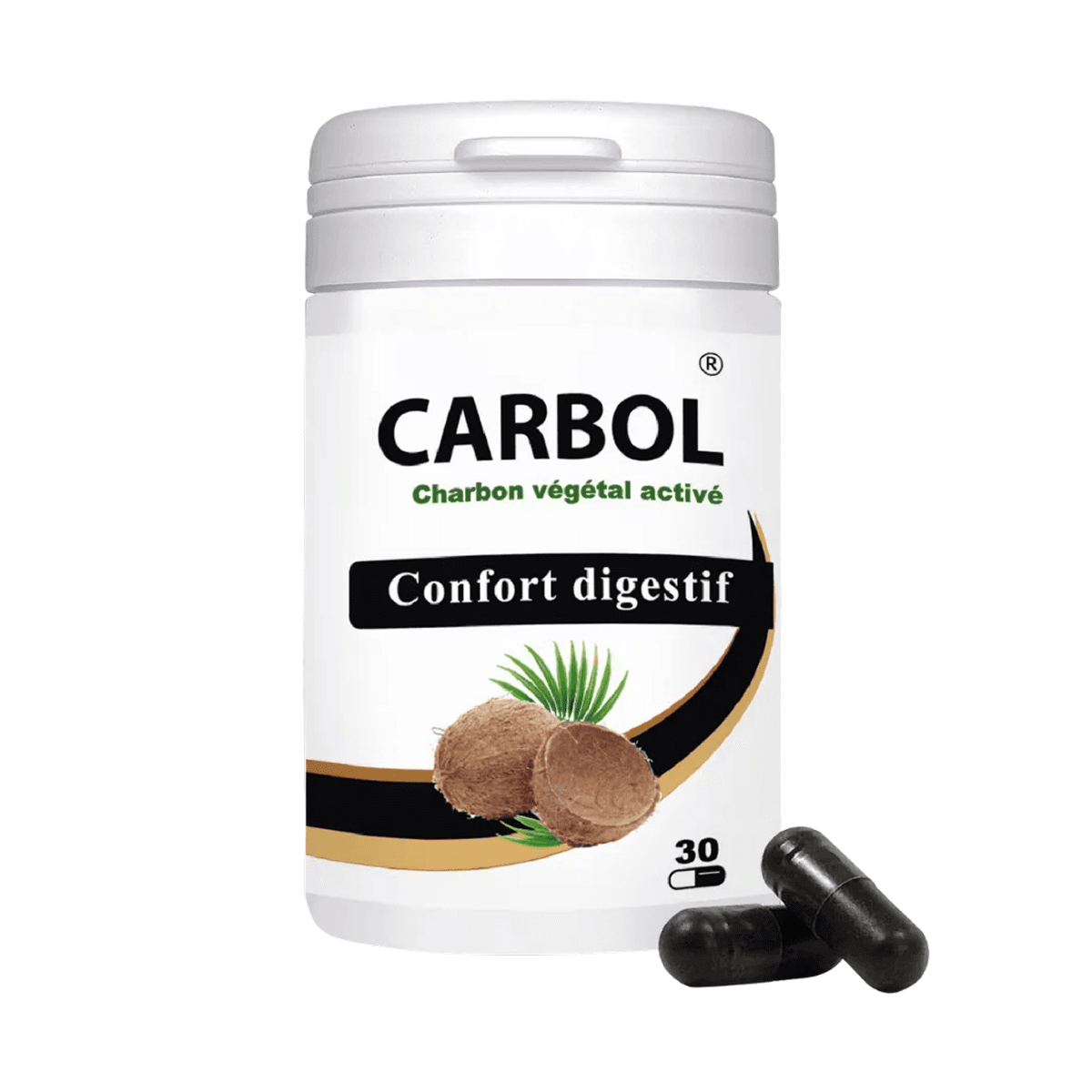 Biohealth Carbol Confort Digestif 30 Gelules