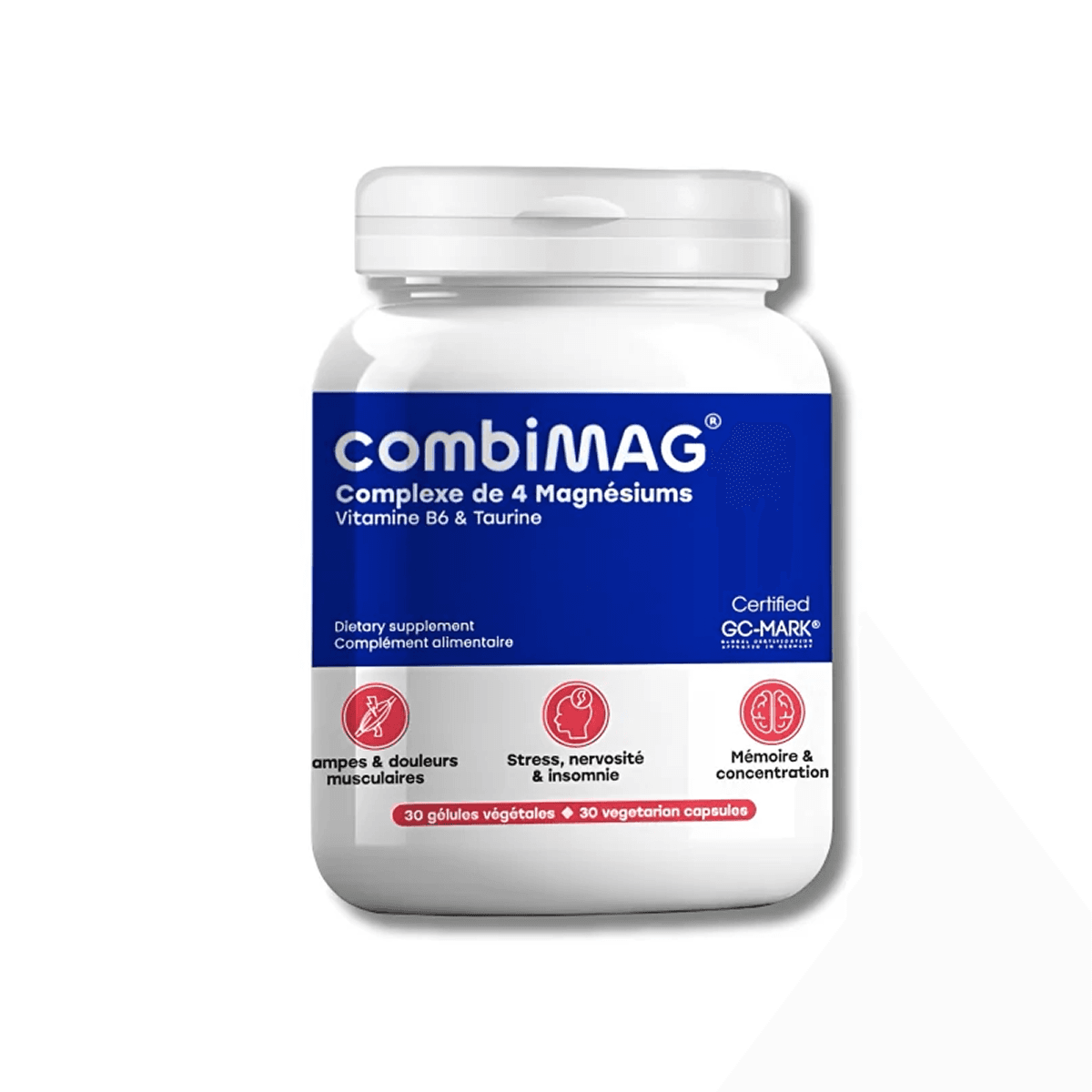 Combimag Complexe 4 Magnesiums + Vitamine B6 Taurine