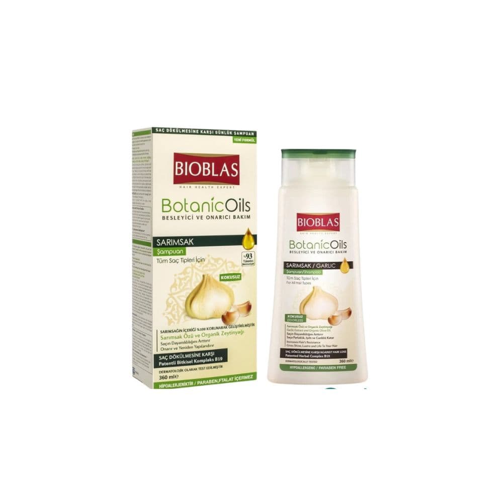 Bioblas Herbal Shampoing A L Ail 360ml