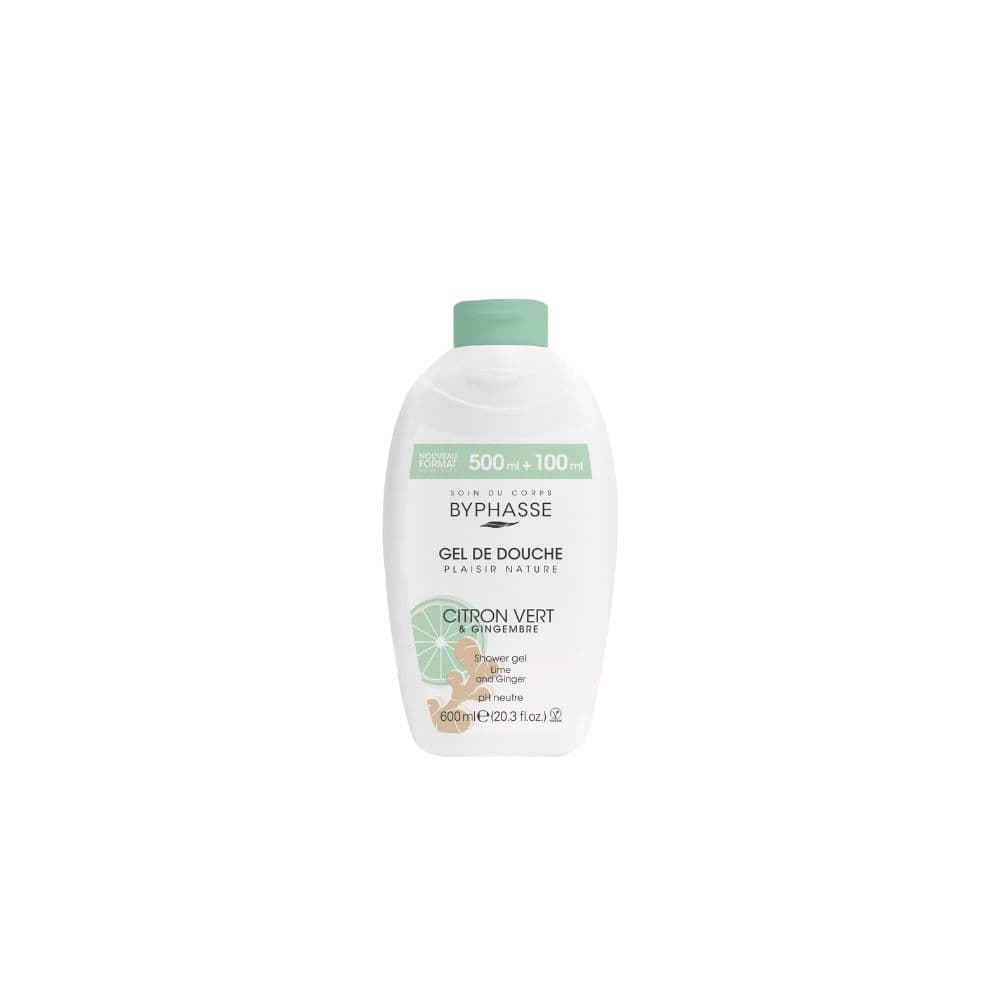 Byphasse GEL De Douche Citron Vert Gingembre 600ml