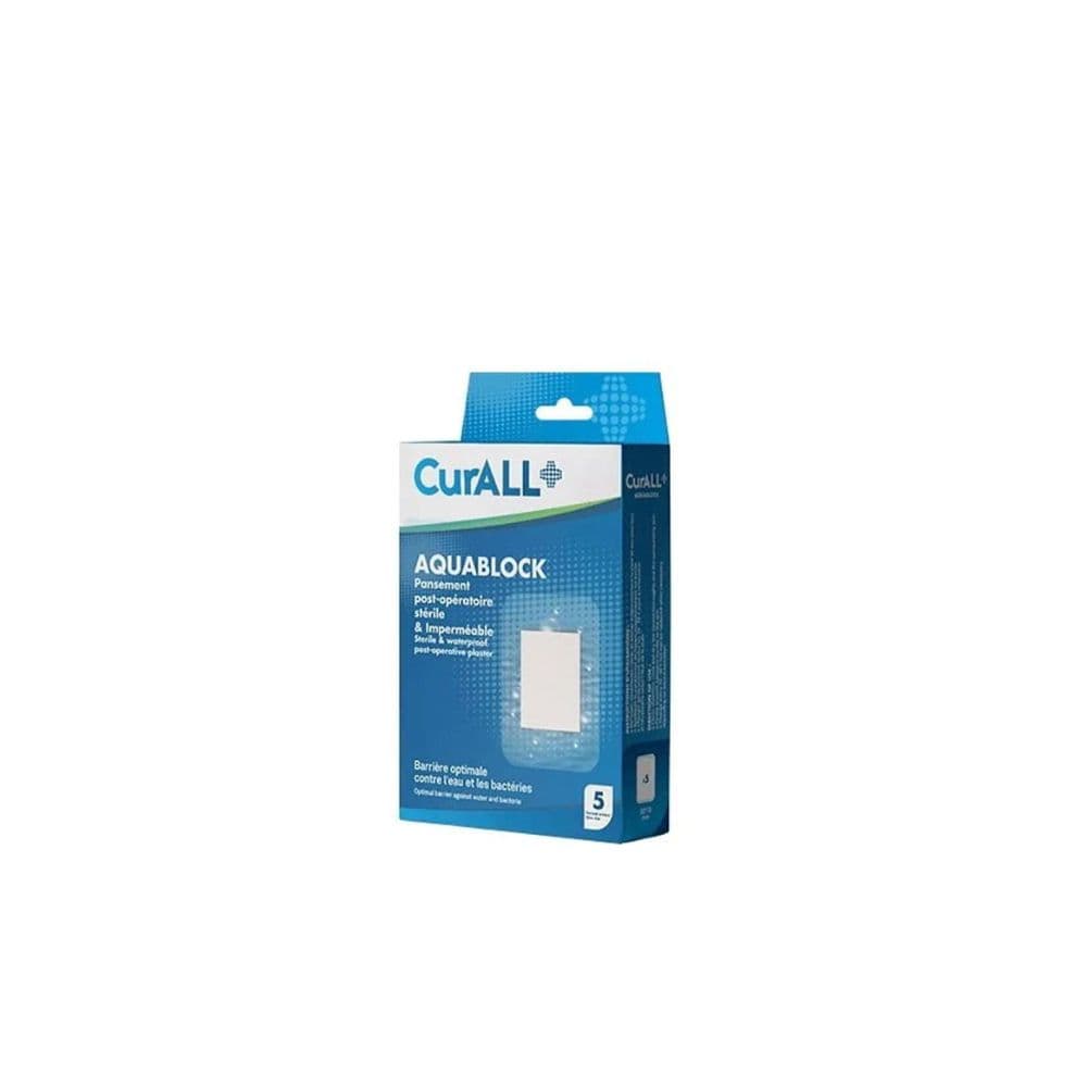 Curall Aquablock Pansement Post-operatoire Sterile Impermeable 50X70Mm