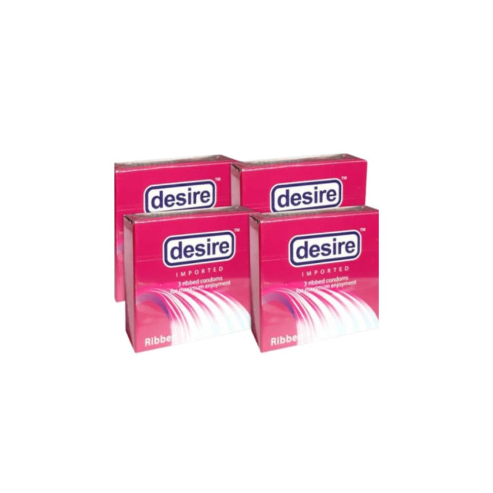 Desire Preservatifs Ribbed B/3