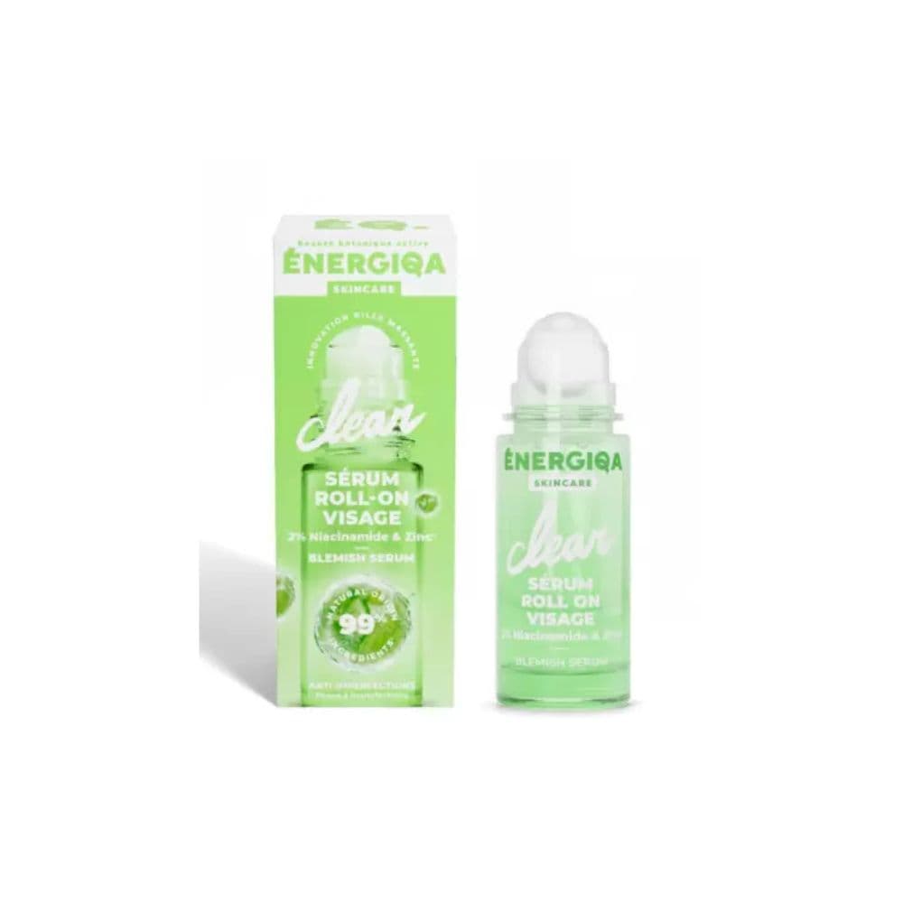 Energiqa Serum Visage Anti Imperfections Niacinamide Zinc Roll On 30ml