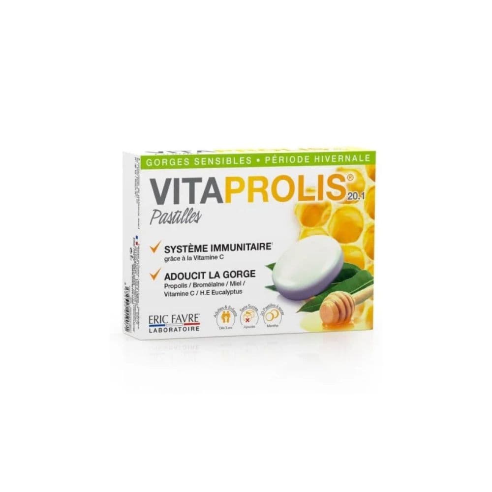 Eric Favre Vitaprolis Pastilles Gorge 20 Pastilles