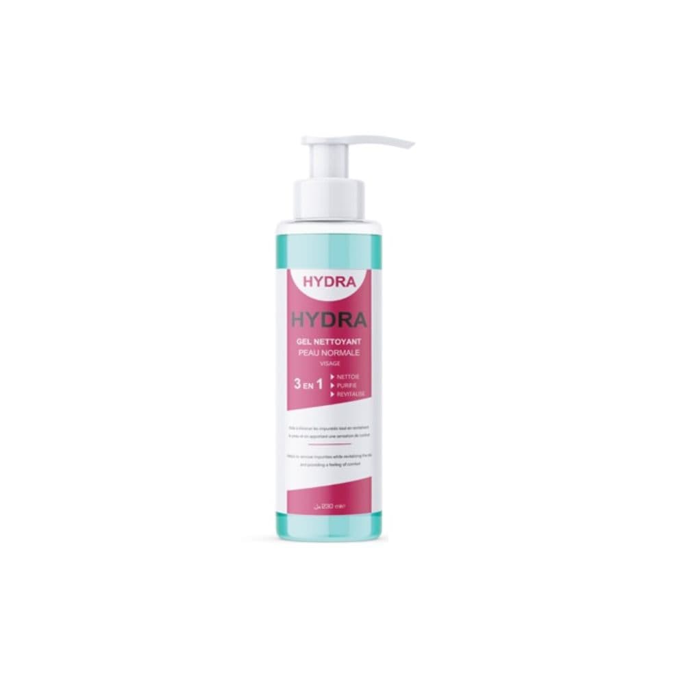 Hydra GEL Nettoyant 3En1 Peau Normale 230 ML