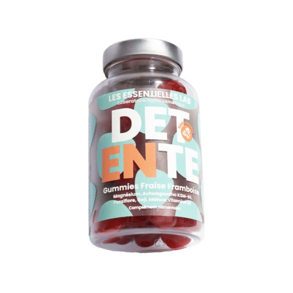 Les Essentielles Lab Detente 60 Gummies Fraise Framboise
