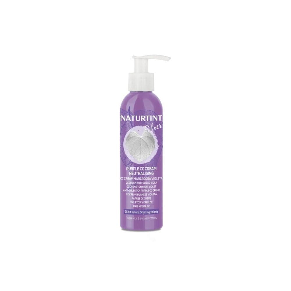 Naturtint CC Creme Silver Tonifiant Teinte Violet 200ml