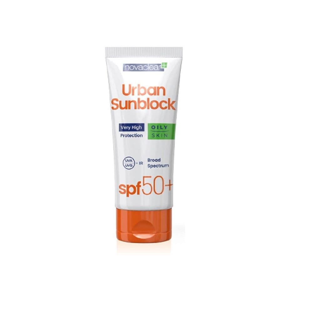 Novaclear Plus Urban Sunblock Ecran Spf50+ Oily (p/g) 40ml