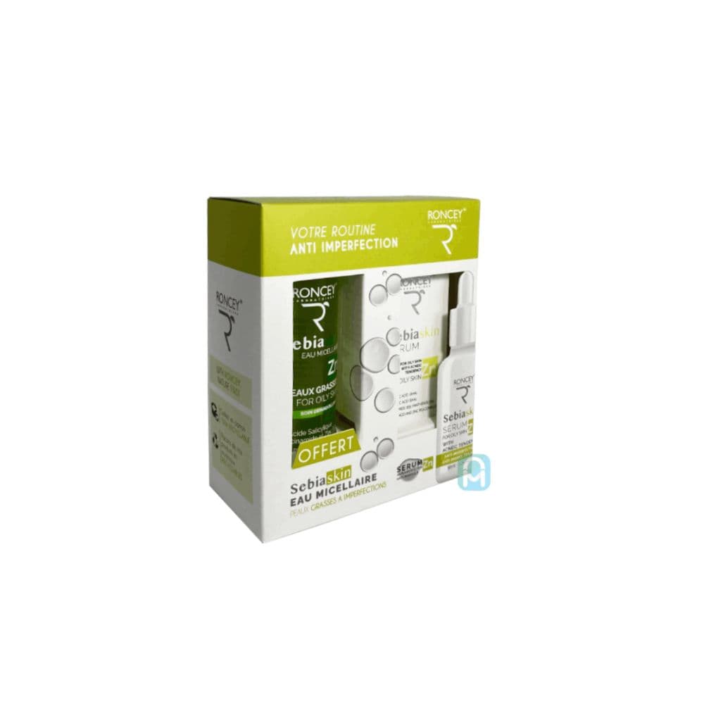 Roncey Coffret Sebiaskin Serum Zn + Eau Micellaire 250 ML Offerte