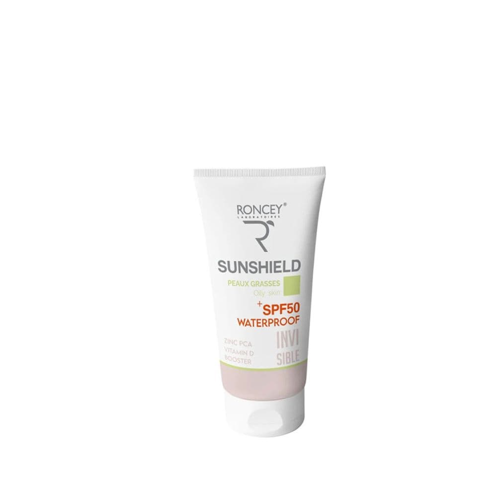 Roncey Sunshield Creme Solaire Invisible Spf50+ Pour Peaux Grasses 50ml