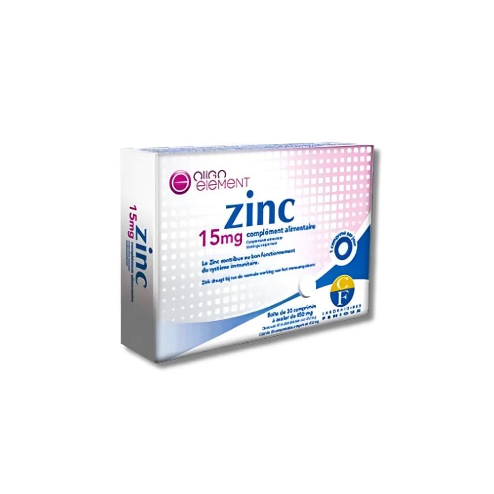 Galien Pharma Zinc 15Mg 30 Comprimes