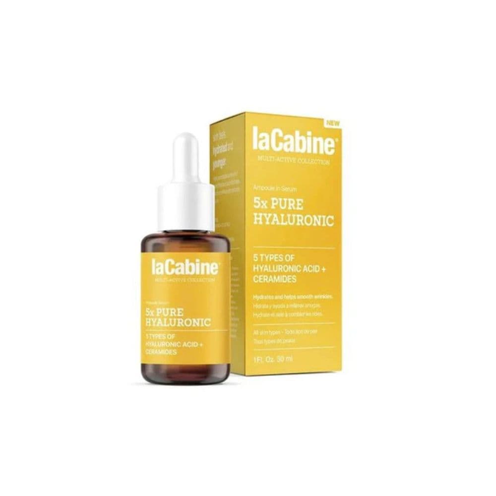 Lacabine Serum 5X Pure Hyaluronic 30ml Hydratation Multi-niveaux