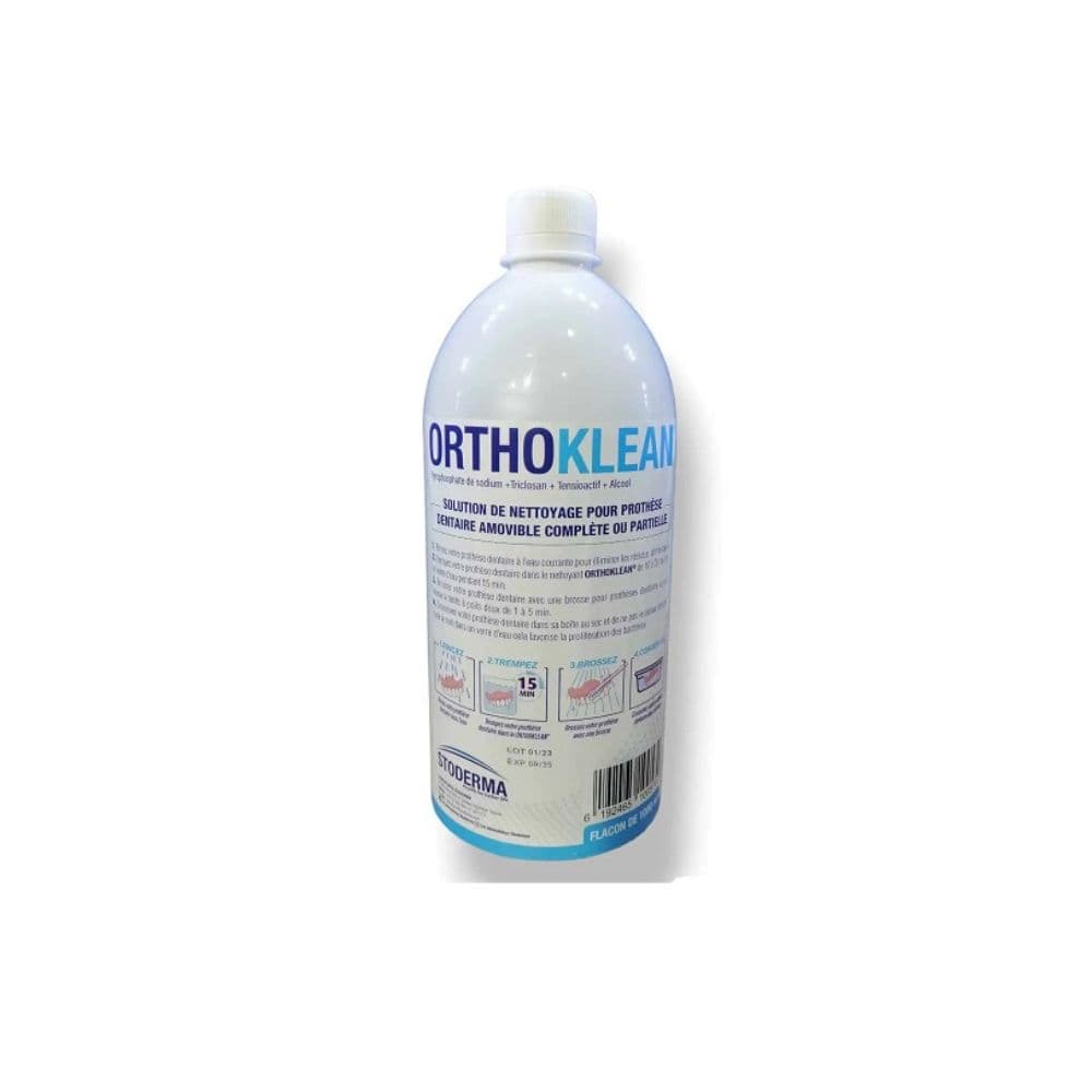 Orthoklean Solution De Nettoyage Pour Prothese Dentaire 1000ml