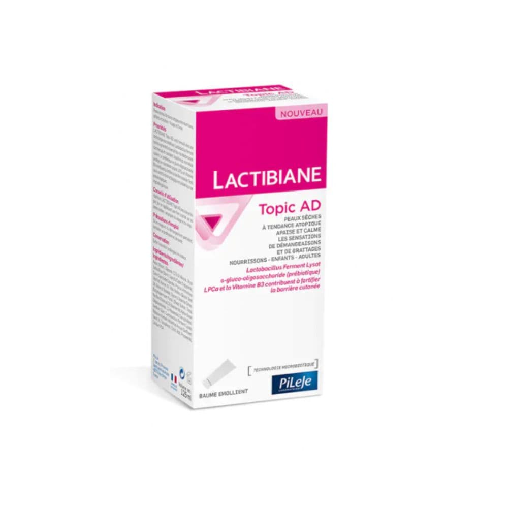 Pileje Lactibiane Topic Ad Baume Emolient 125ml
