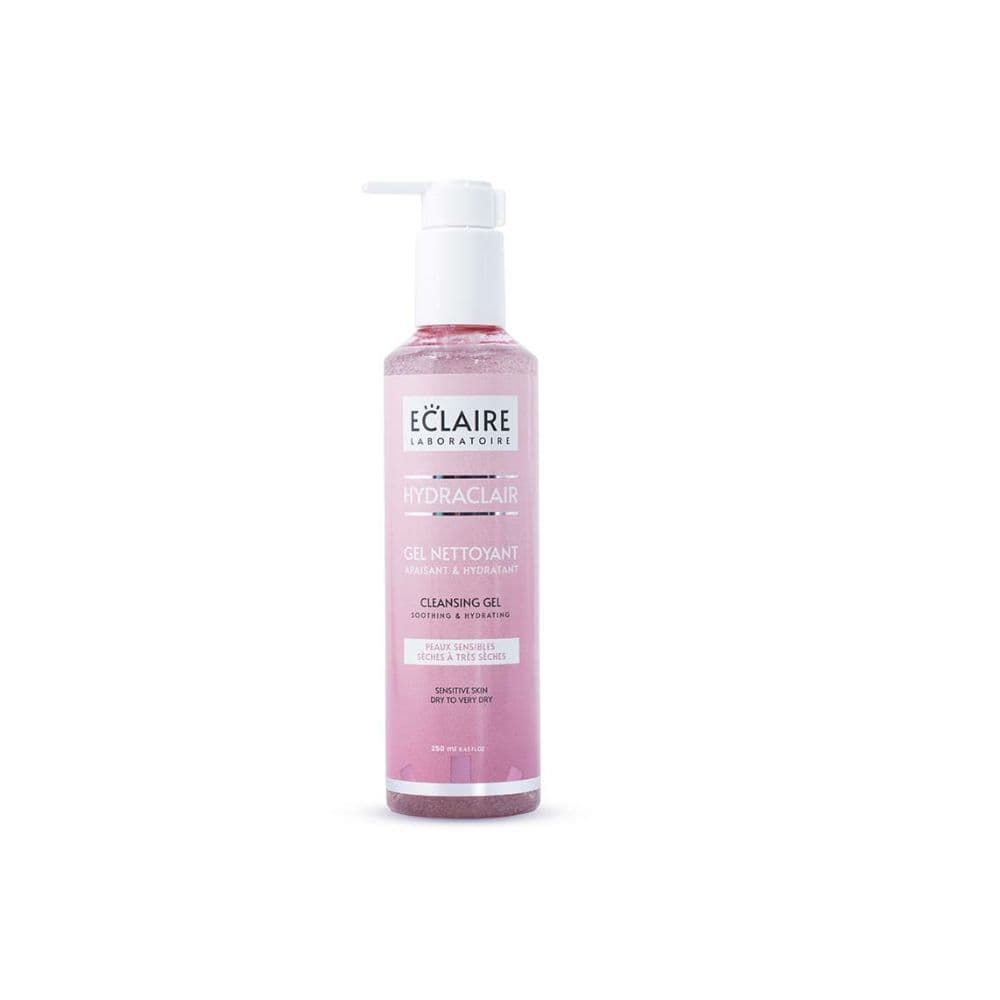 Eclaire -hydraclair GEL Nettoyant Apaisant Hydratant Peaux Seches 250ml