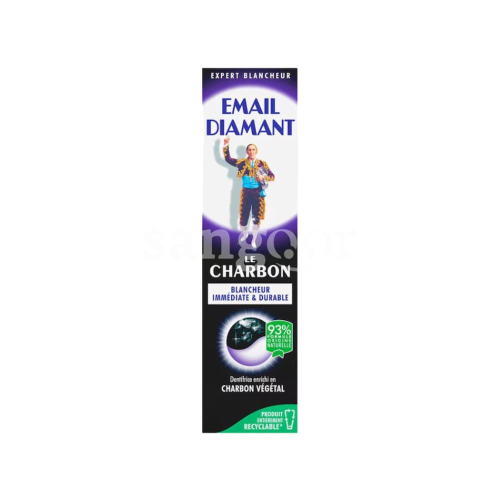 Email Diamant Dentifrice 75ml Charbon
