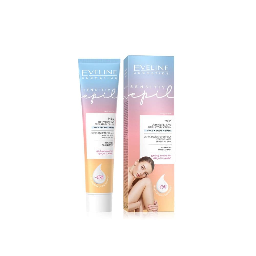Eveline Sensitive Epil Ultra Delicate Depilatory Cr Face ,body ,bikini