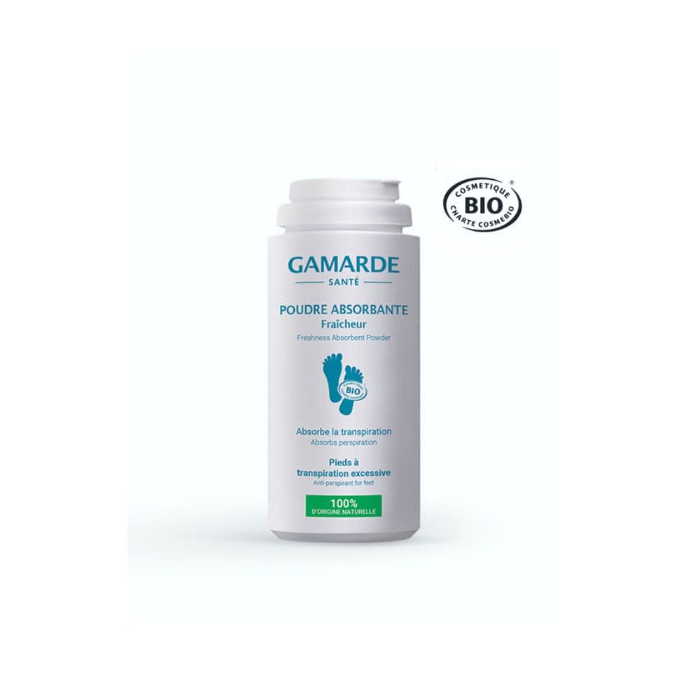 Gamarde Sante Pouder Absorbante Fraicheur Pieds 35G Bio