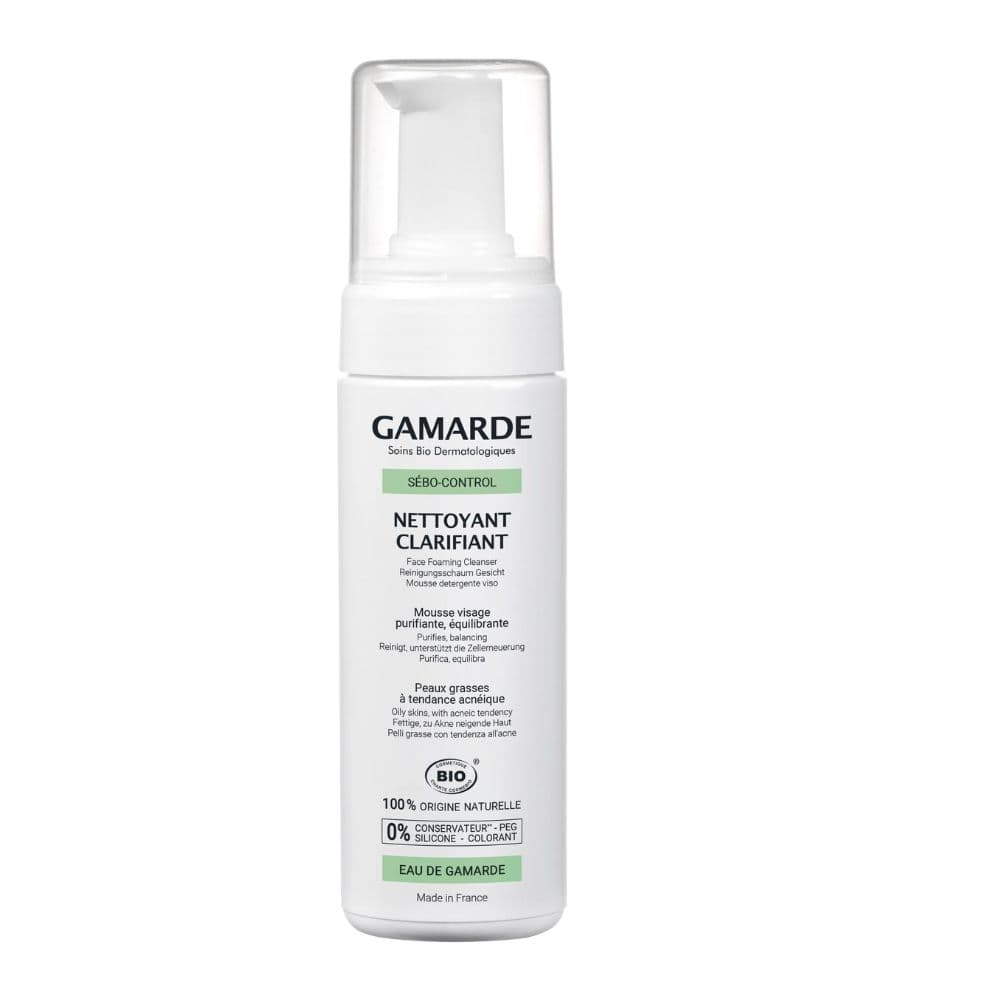 Gammarde Sebo-control Nettoyant Clarifiant Bio Peaux Grasses 160ML