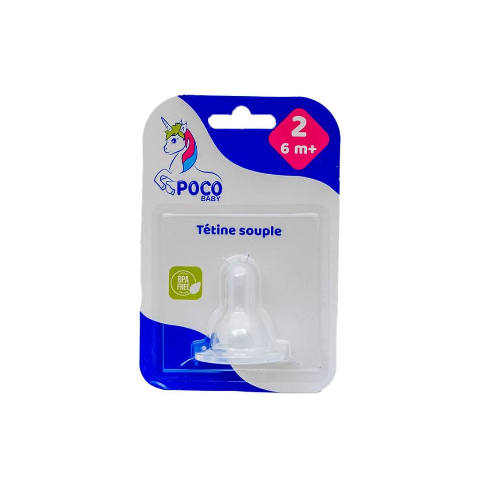 Poco Tetine Souple 2 Eme Age