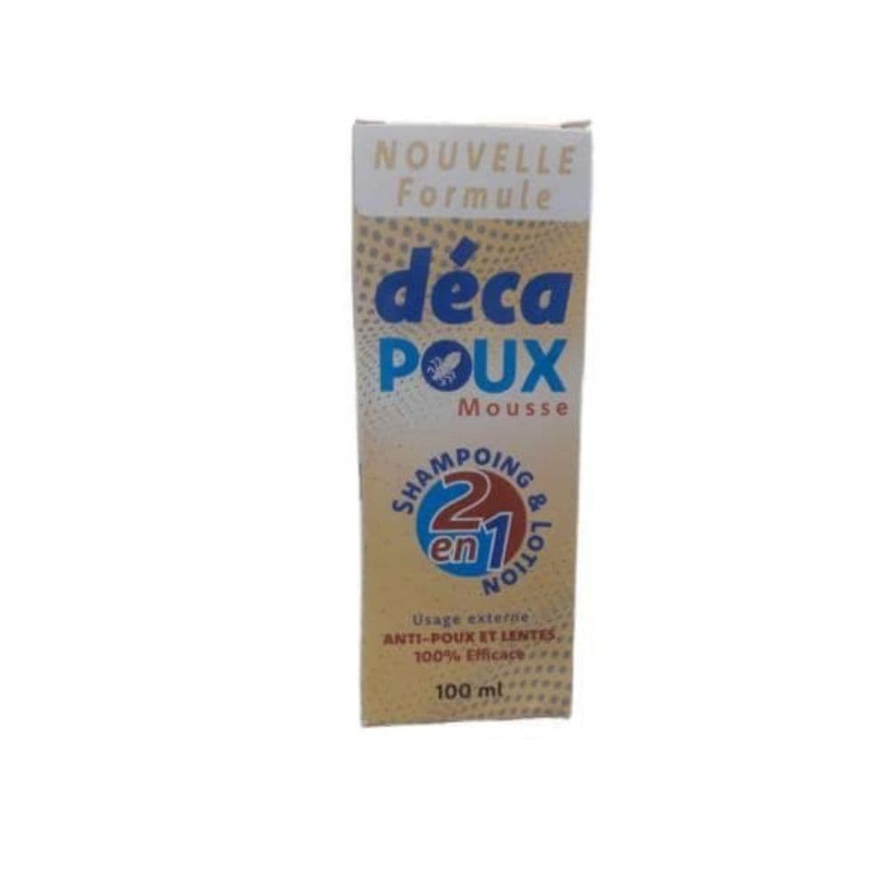 Deca Poux Mousse 2EN1(SHAMP + Lotion ) Anti-poux 100ML
