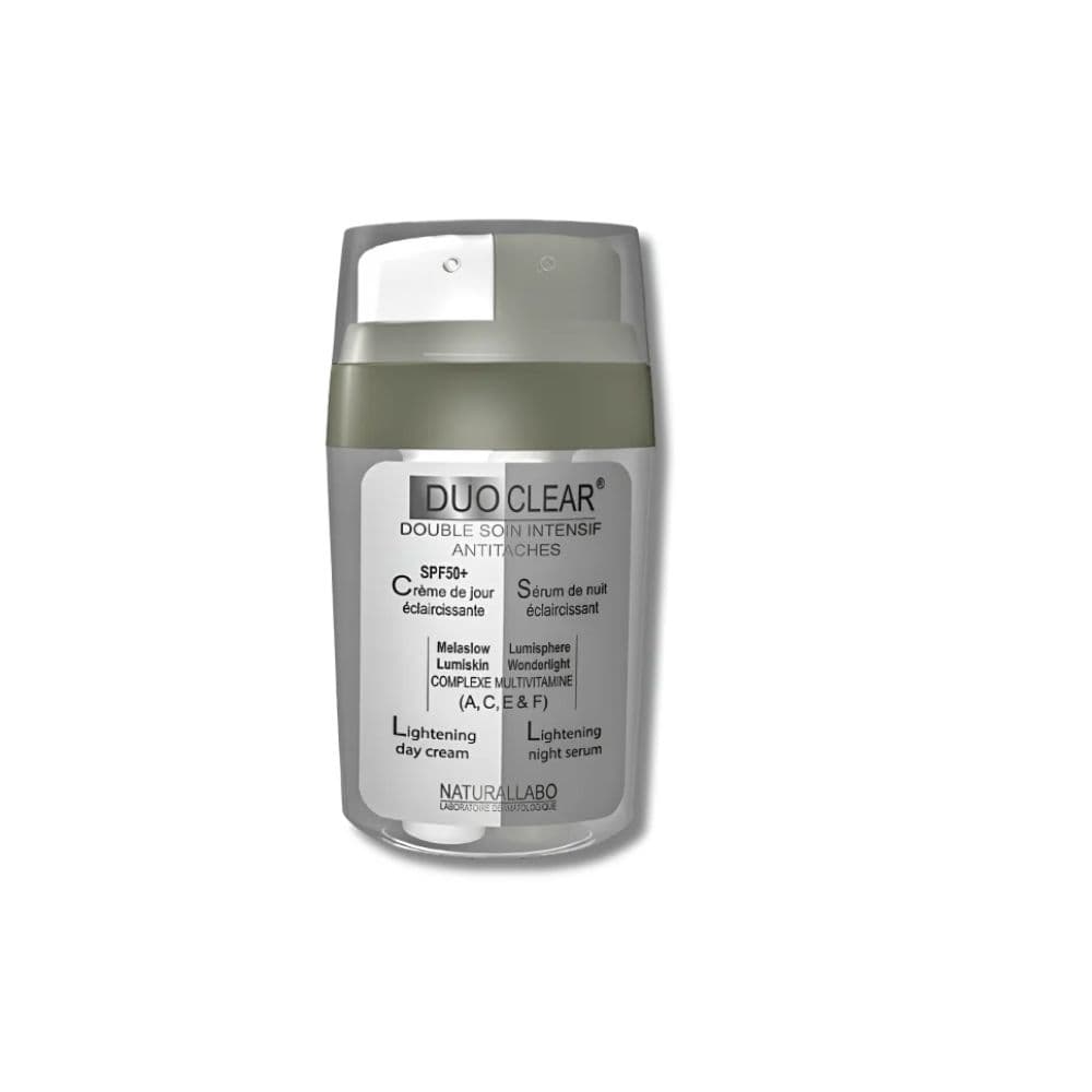 Naturallabo Duoclear Double Soin Anti Taches : Creme De Jour Spf50+ + Serum D Attaque De Nuit 30ML