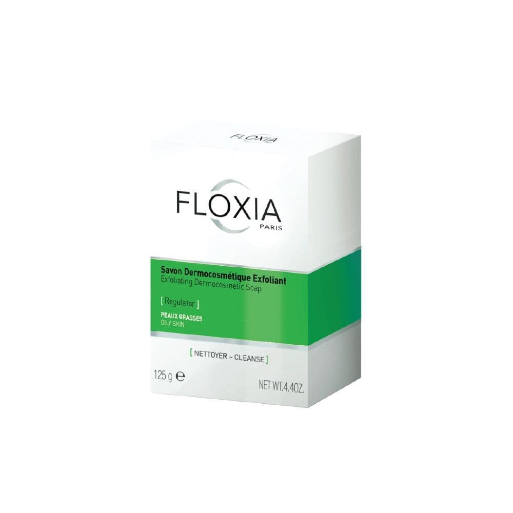 Floxia Savon Exfoliant Regulateur Peaux Grasses 125G