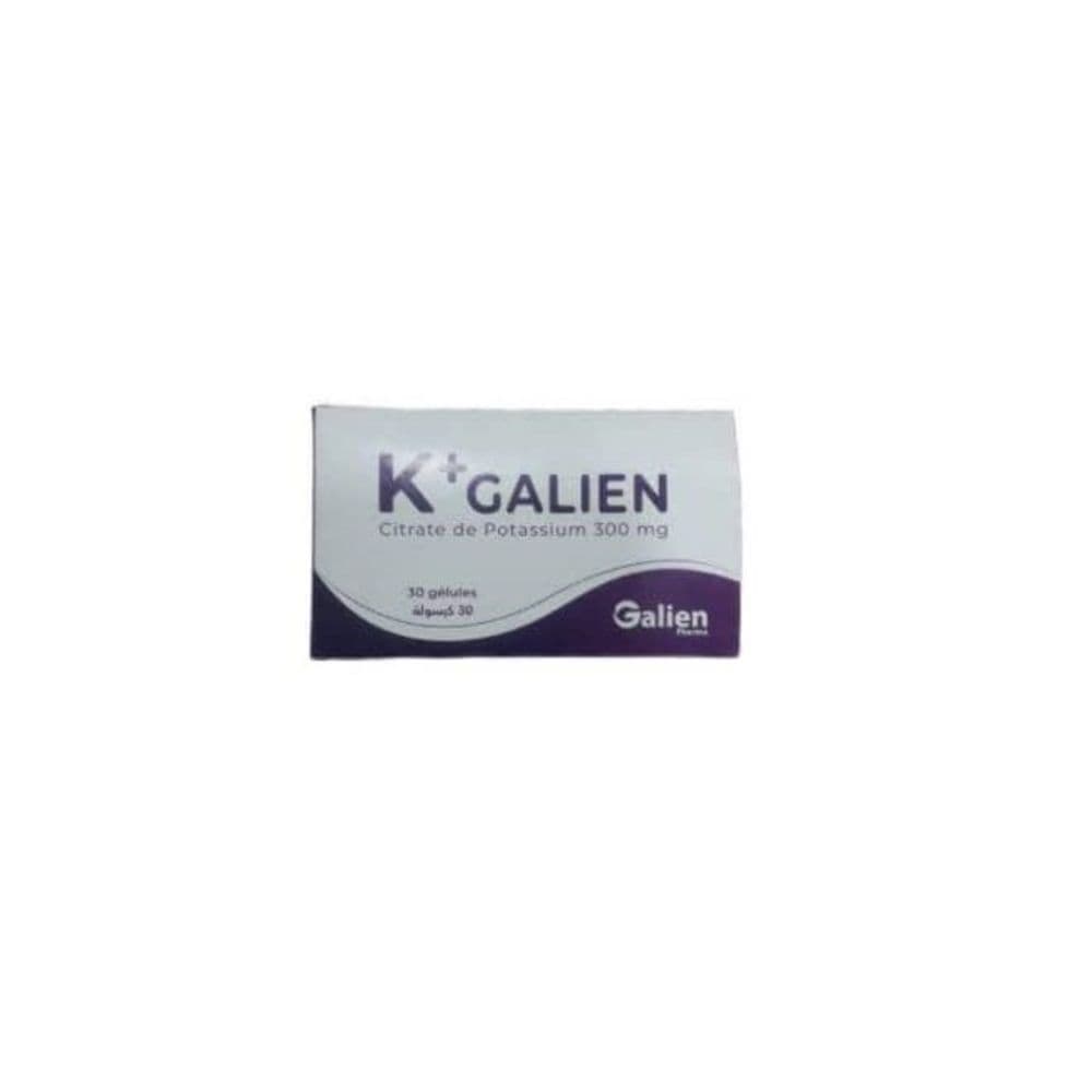 Galien Pharma K+ Citrate De Potassium 30 Gelules